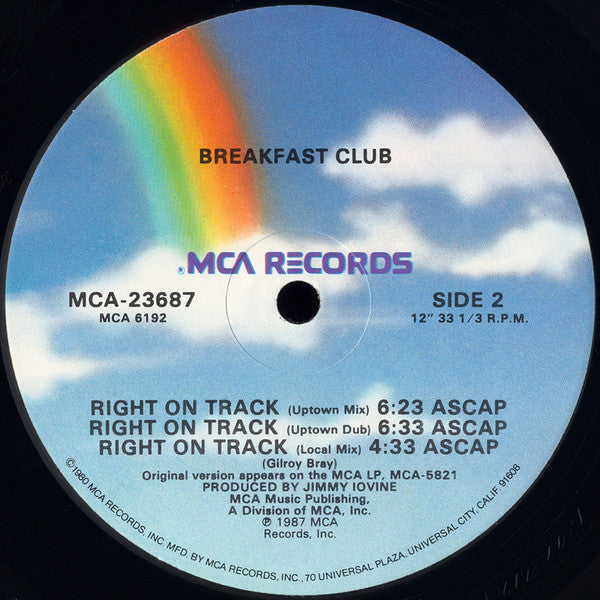 Breakfast Club - Right On Track