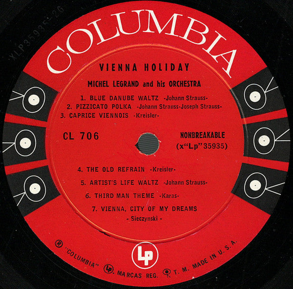 Michel Legrand Et Son Orchestre - Vienna Holiday