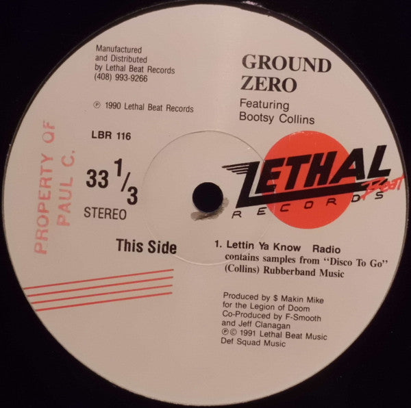 Ground Zero (11) - Lettin Ya Know