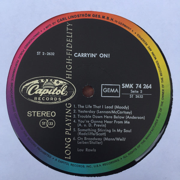 Lou Rawls - Carryin' On!