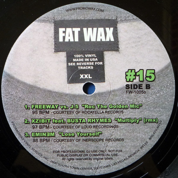 Various - Fat Wax #15