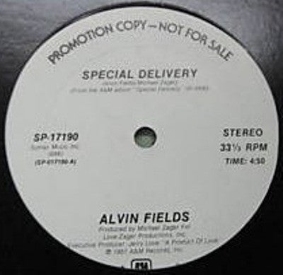 Alvin Fields - Special Delivery