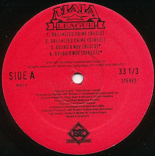 Maja League - Organized Crime / Guard U Now / Shine Like The Sun