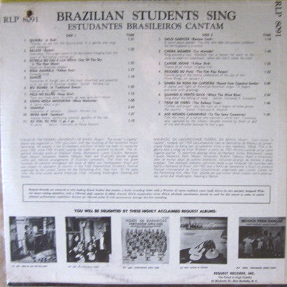 Choir Of The Federal University Of Bahia - Estudantes Brasileiros Cantam / Brazilian Students Sing