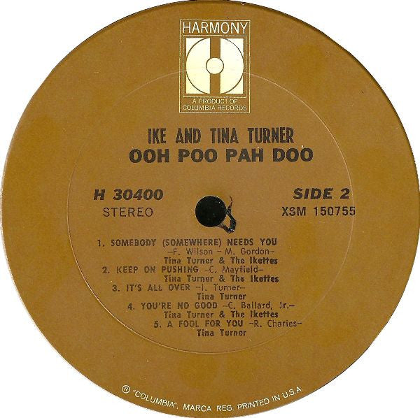 Ike & Tina Turner - Ooh Poo Pah Doo