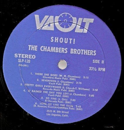 The Chambers Brothers - Shout!