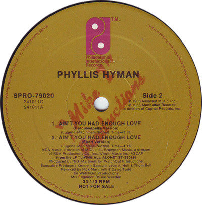 Phyllis Hyman - Ain't You Had Enough Love