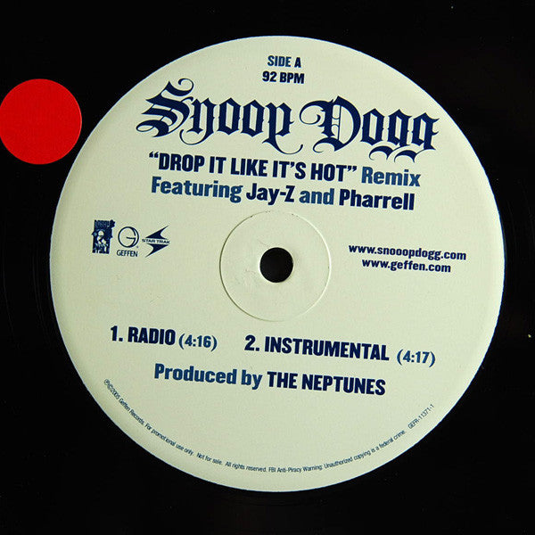 Snoop Dogg - Drop It Like It's Hot (Remix)