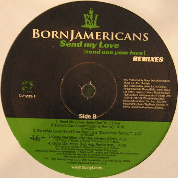 Born Jamericans - Send My Love (Remixes)