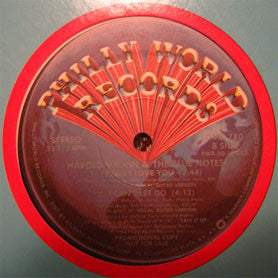 Harold Melvin And The Blue Notes - I Really Love You