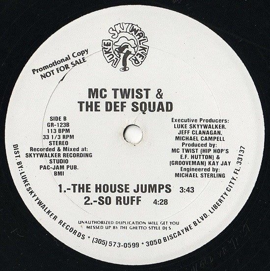 MC Twist & The Def Squad - The House Jumps