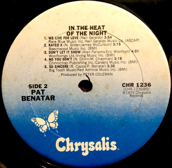 Pat Benatar - In The Heat Of The Night