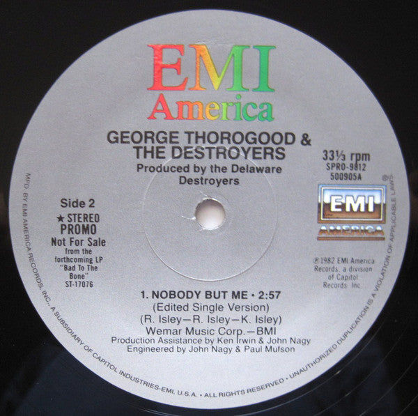 George Thorogood & The Destroyers - Nobody But Me