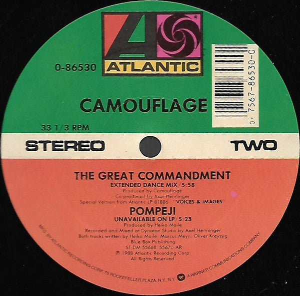 Camouflage - The Great Commandment