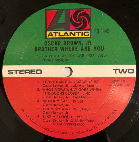 Oscar Brown Jr. - Brother Where Are You
