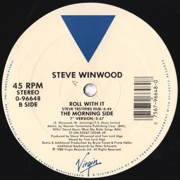 Steve Winwood - Roll With It