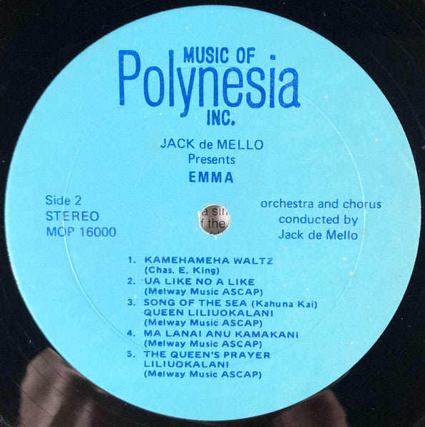 Emma Veary - Jack de Mello Presents Emma
