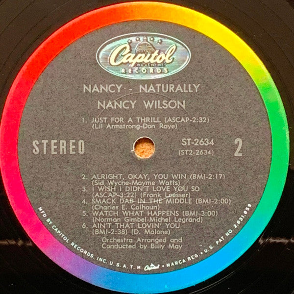 Nancy-Naturally (Nancy Wilson Sings, And Sings, And Sings)