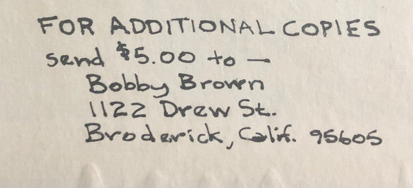 Bobby Brown (4) - The Enlightening Beam Of Axonda