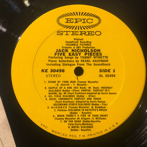 Various - Five Easy Pieces (Original Soundtrack Recording)