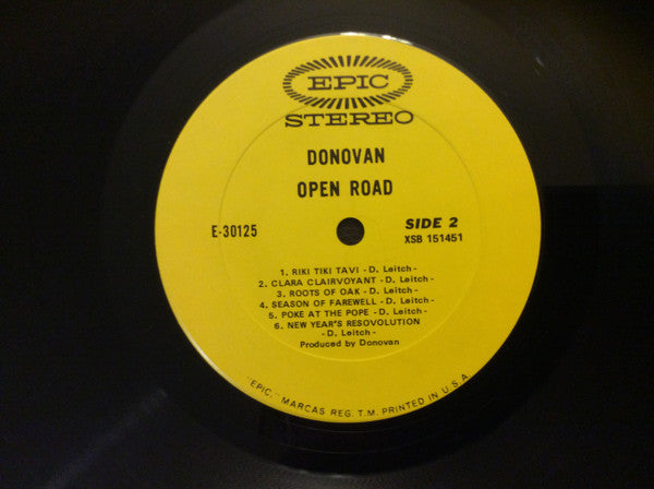 Donovan - Open Road