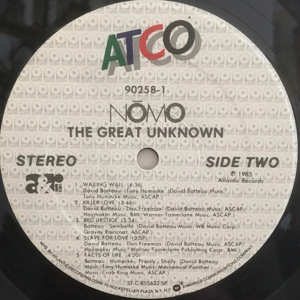 Nómo (2) - The Great Unknown