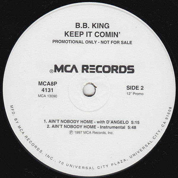 B.B. King - Keep It Comin'