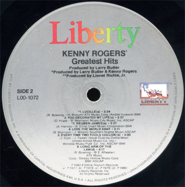Kenny Rogers - Greatest Hits