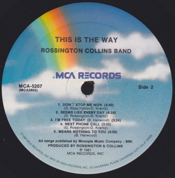 Rossington Collins Band - This Is The Way