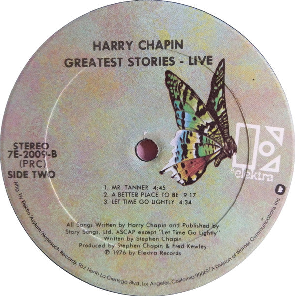 Harry Chapin - Greatest Stories - Live