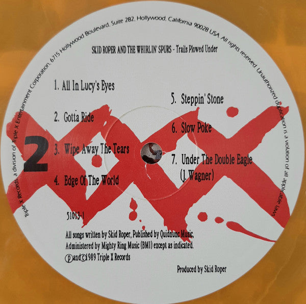 Skid Roper And The Whirlin' Spurs - Trails Plowed Under