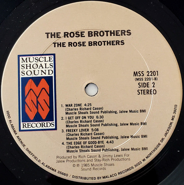 Rose Brothers, The - The Rose Brothers