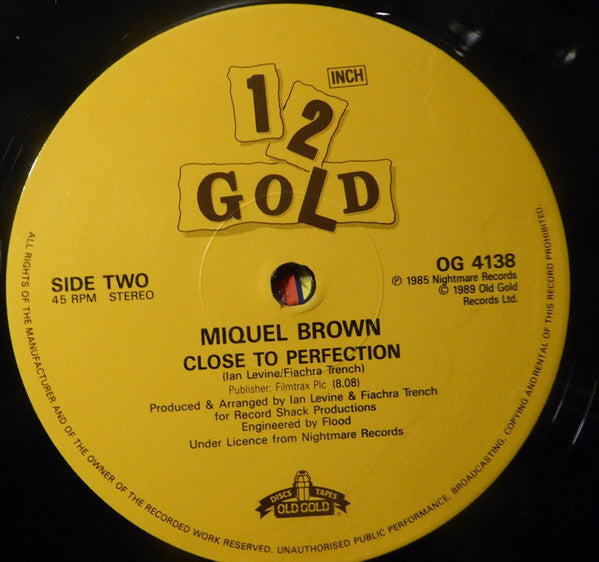 Miquel Brown - So Many Men, So Little Time / Close To Perfection