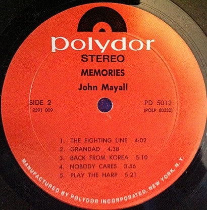 John Mayall - Memories
