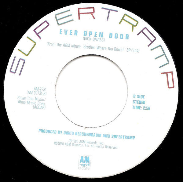 Supertramp - Cannonball
