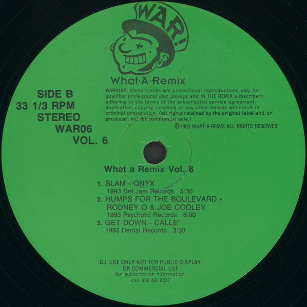 Various - What A Remix Vol. 6