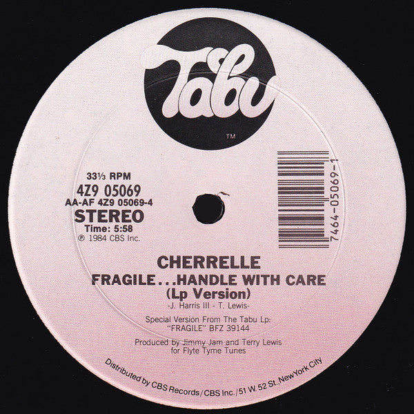 Cherrelle - Fragile...Handle With Care
