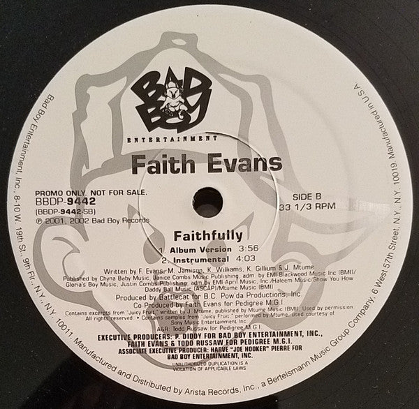 Faith Evans - Burnin' Up / Faithfully