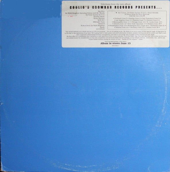 Various - Coolio's Crowbar Records Presents...