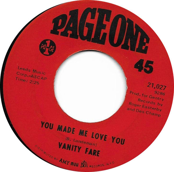Vanity Fare - Early In The Morning