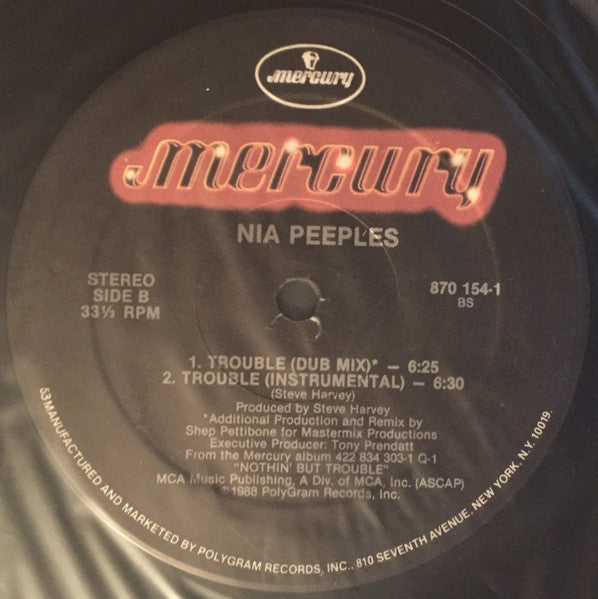 Nia Peeples - Trouble