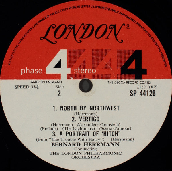 Bernard Herrmann - Music From The Great Movie Thrillers
