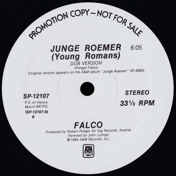 Falco - Junge Roemer (Specially Remixed Version)