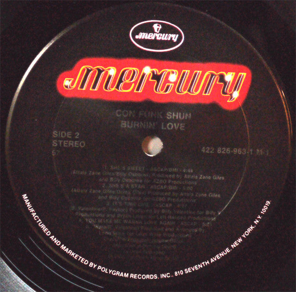 Con Funk Shun - Burnin' Love