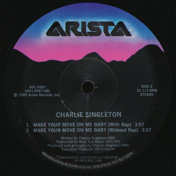 Charlie Singleton - Make Your Move On Me Baby