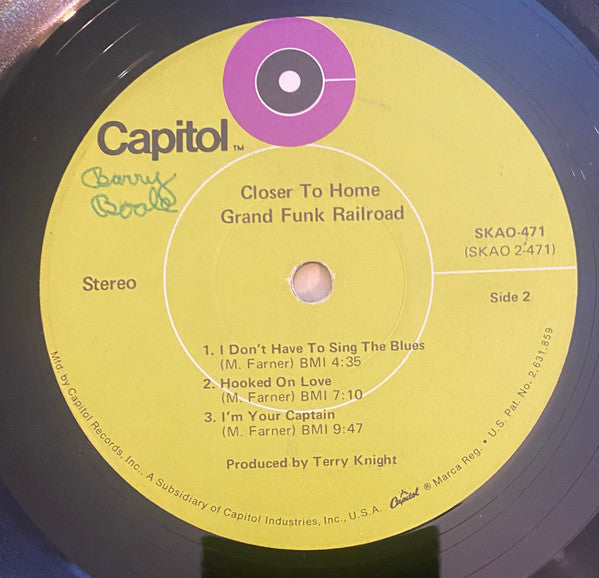 Grand Funk Railroad - Closer To Home
