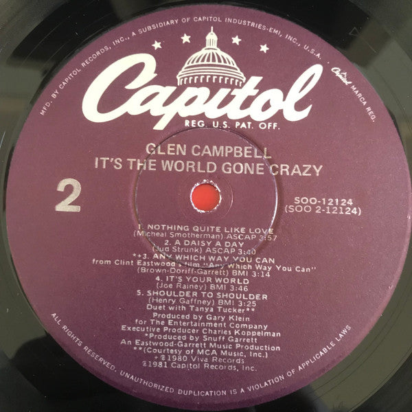 Glen Campbell - It's The World Gone Crazy