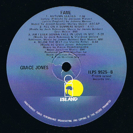 Grace Jones - Fame