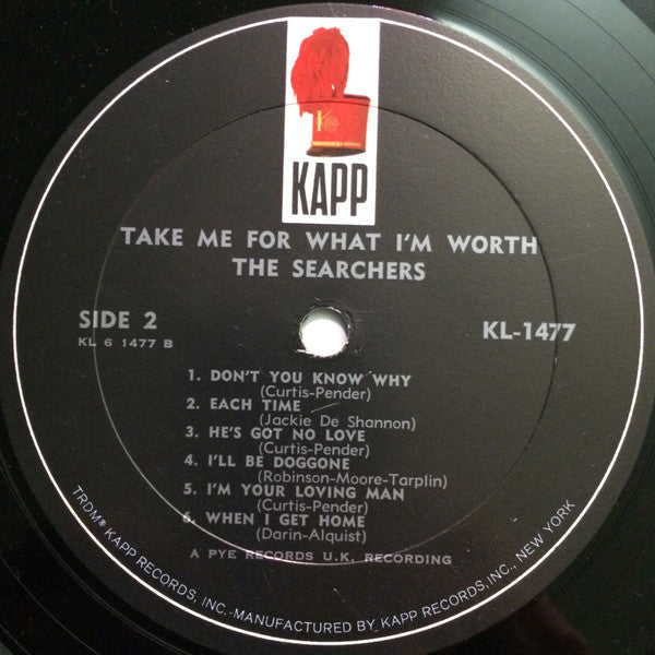 Searchers, The - Take Me For What I'm Worth