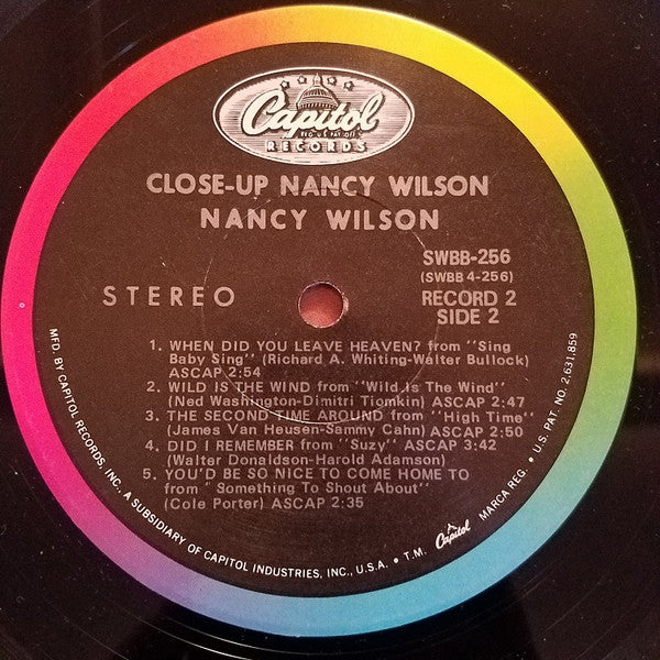 Nancy Wilson - Close-Up